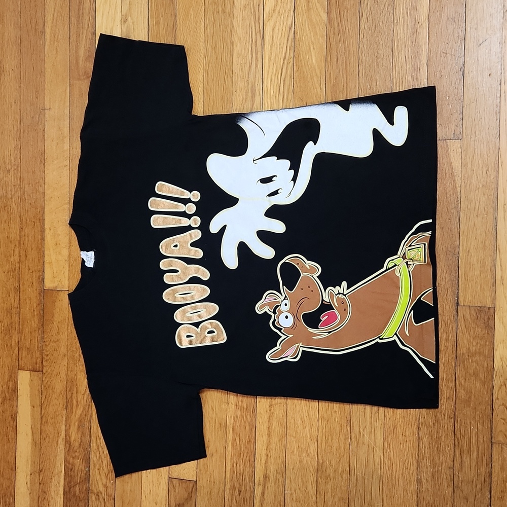 Vintage Y2K Scooby Doo Booya Large TShirt
